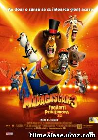 Poster Film Madagascar 3: Europe's Most Wanted