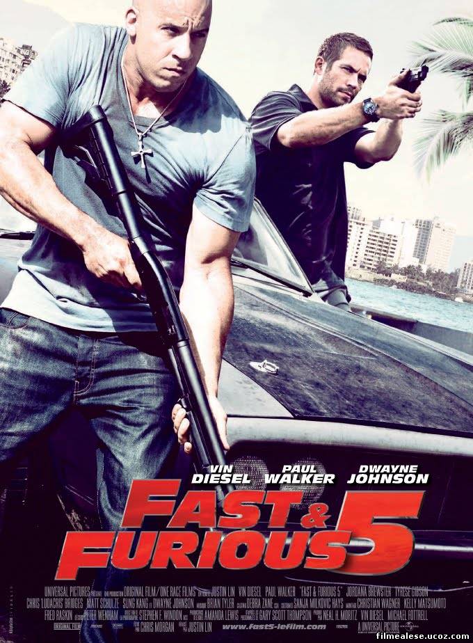 Poster Film Fast And Furious 5 Rio Heist (2011)